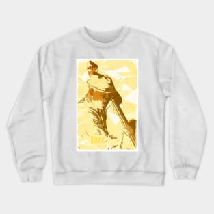 Jazz Contrabassist Poster Crewneck Sweatshirt